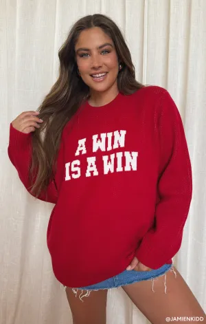 Varsity Sweater ~ Gewinn-Graphic-Strick