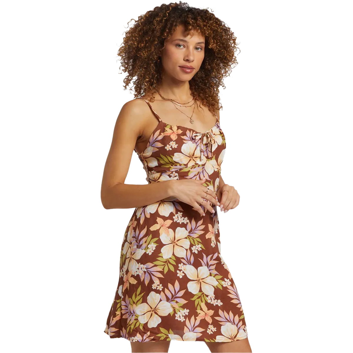 Damen-Inselruf-Kleid