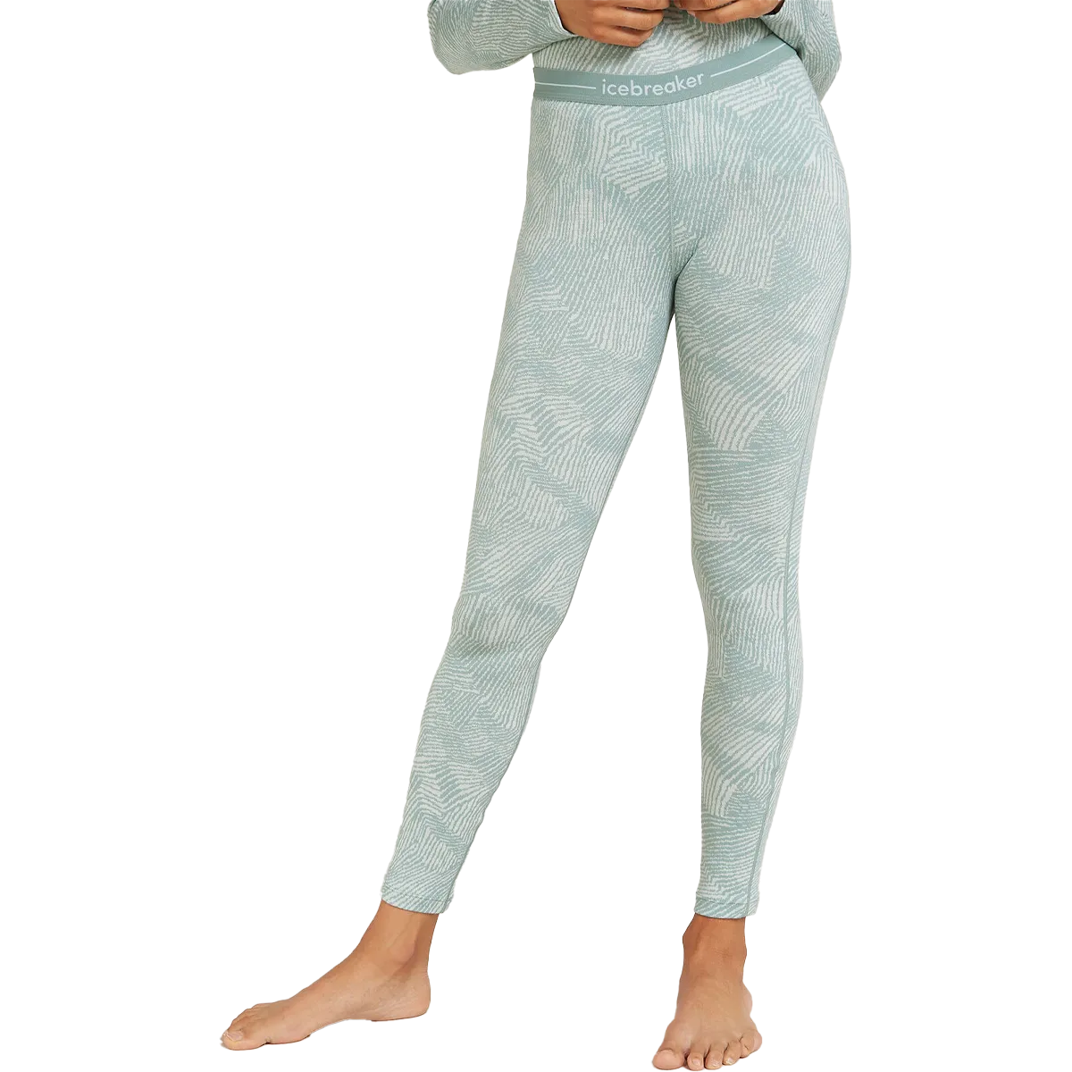 Frauen Merino 260 Vertex Thermoleggings Gefrorene Formen