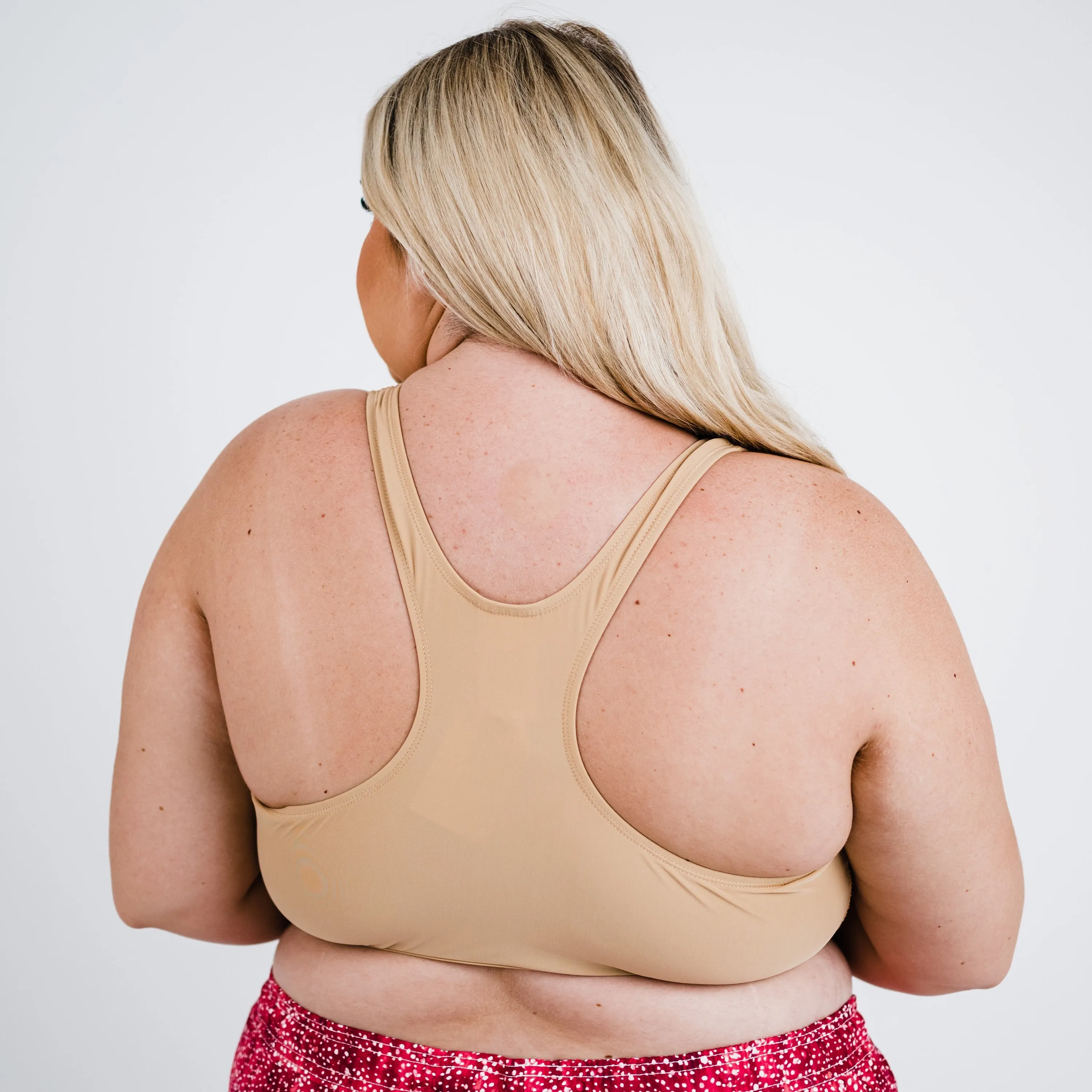 Plus-Size Racerback Bade-BH für Damen