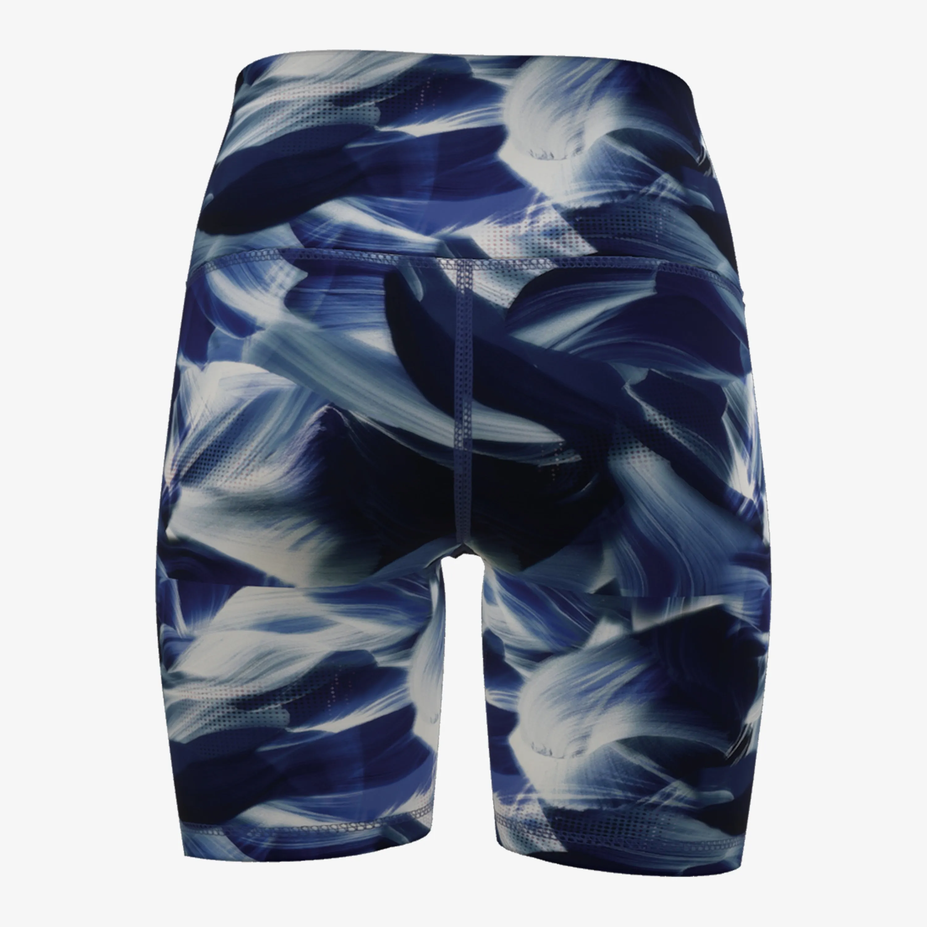 Damen Plus Size Bade-Shorts mit Bauchkontroll-Effekt und längerer Länge