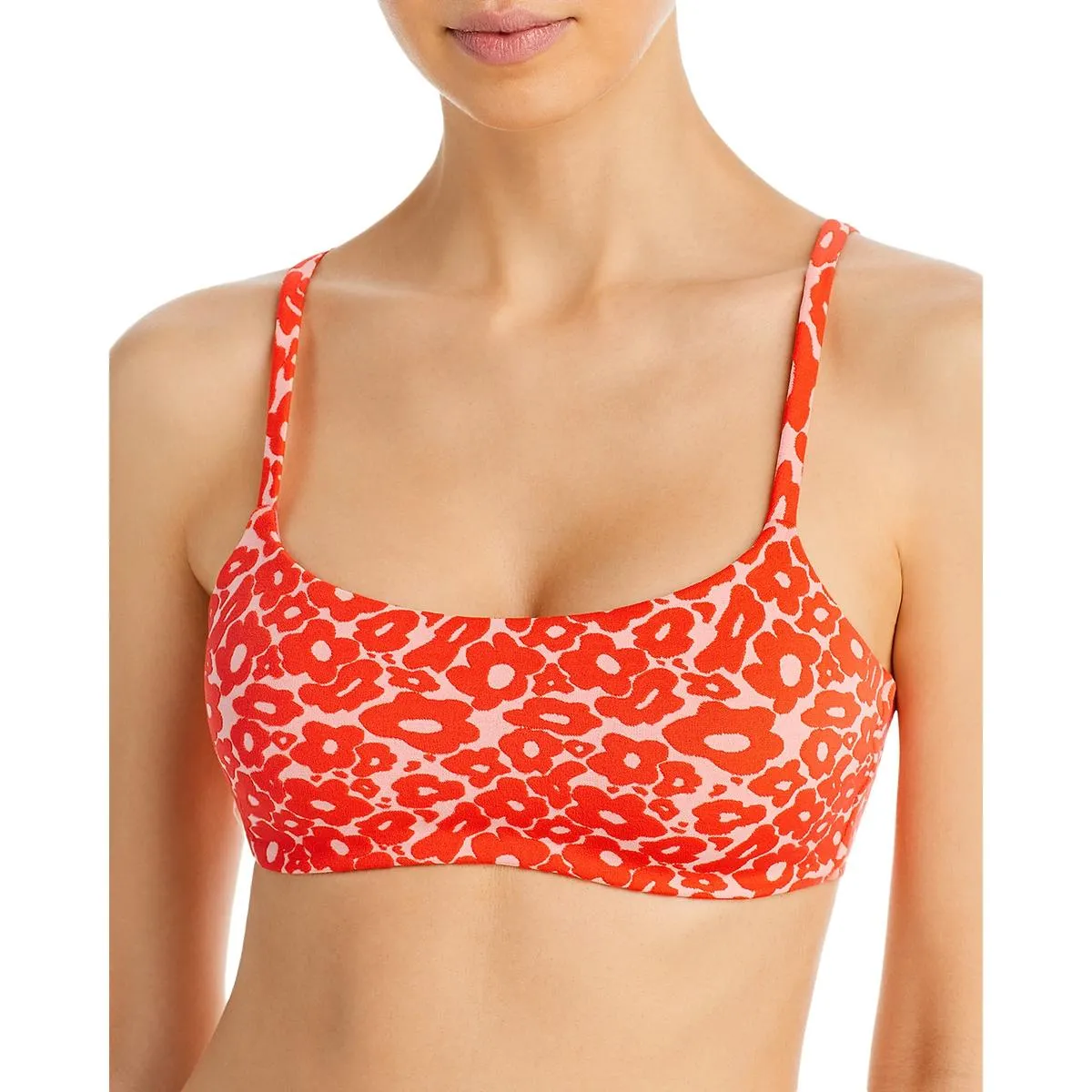Damen Bikini Oberteil mit Druck