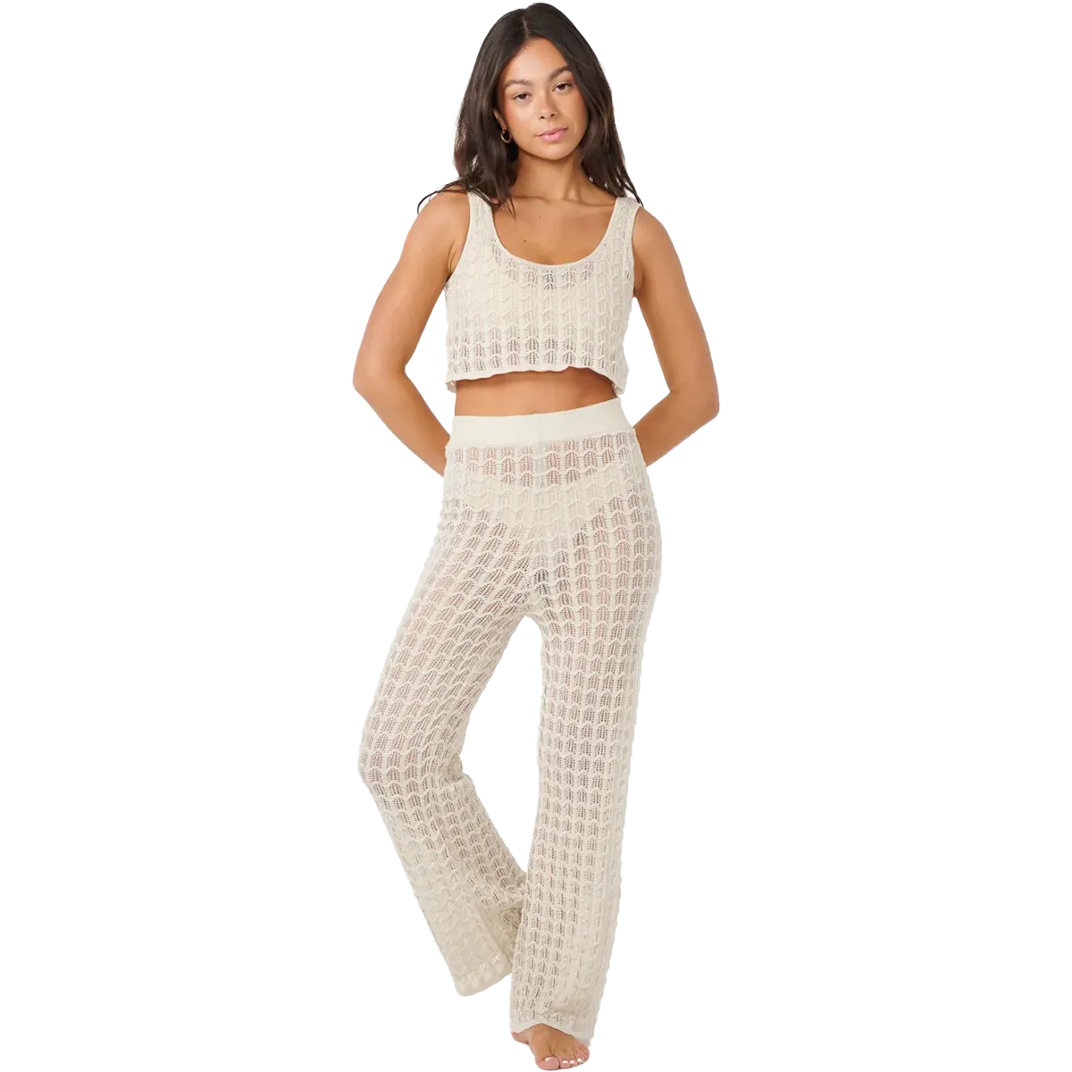 Damen Santorini Sonne Häkelhose