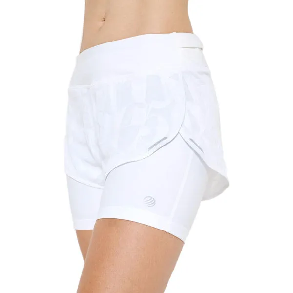 Seneca Doppelschicht Laufshorts für Damen