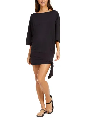 Damen-Seitenbindung-Kleid Überwurf