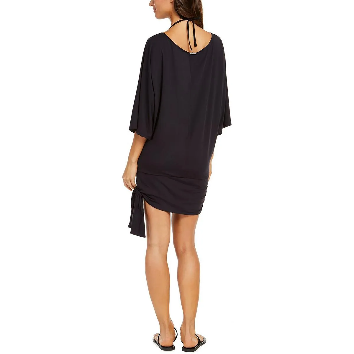 Damen-Seitenbindung-Kleid Überwurf