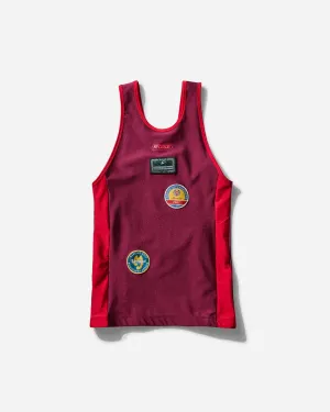 Damen-Schwimmweste Rot / Bordeaux