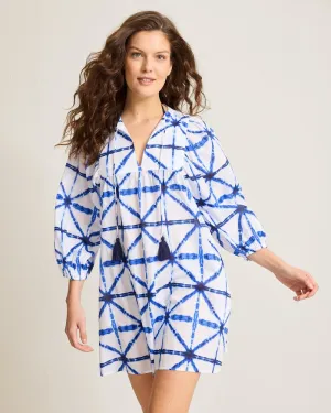 Damen Tommy Bahama Bademode Tommy Bahama Catalina Coast Shibori Kleid Badebekleidung - Paradiso Blau