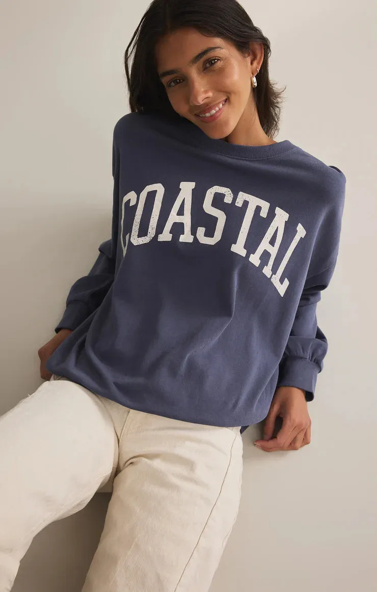 ZSUPPLY Sonntags-Sweatshirt im Küstenstil