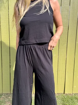 ZSUPPLY Sloane Jersey Muscle Tank - Echt Schwarz