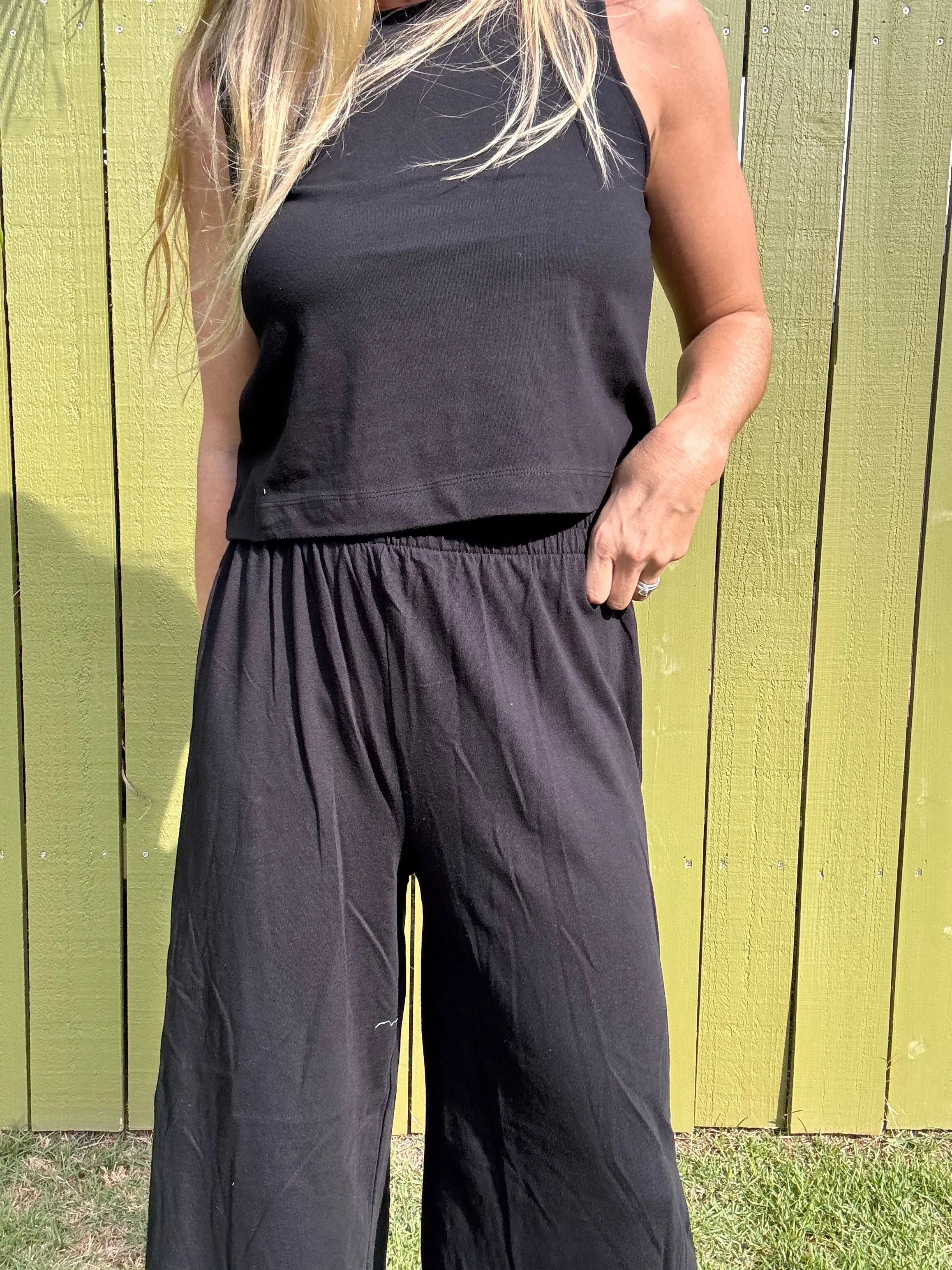 ZSUPPLY Sloane Jersey Muscle Tank - Echt Schwarz