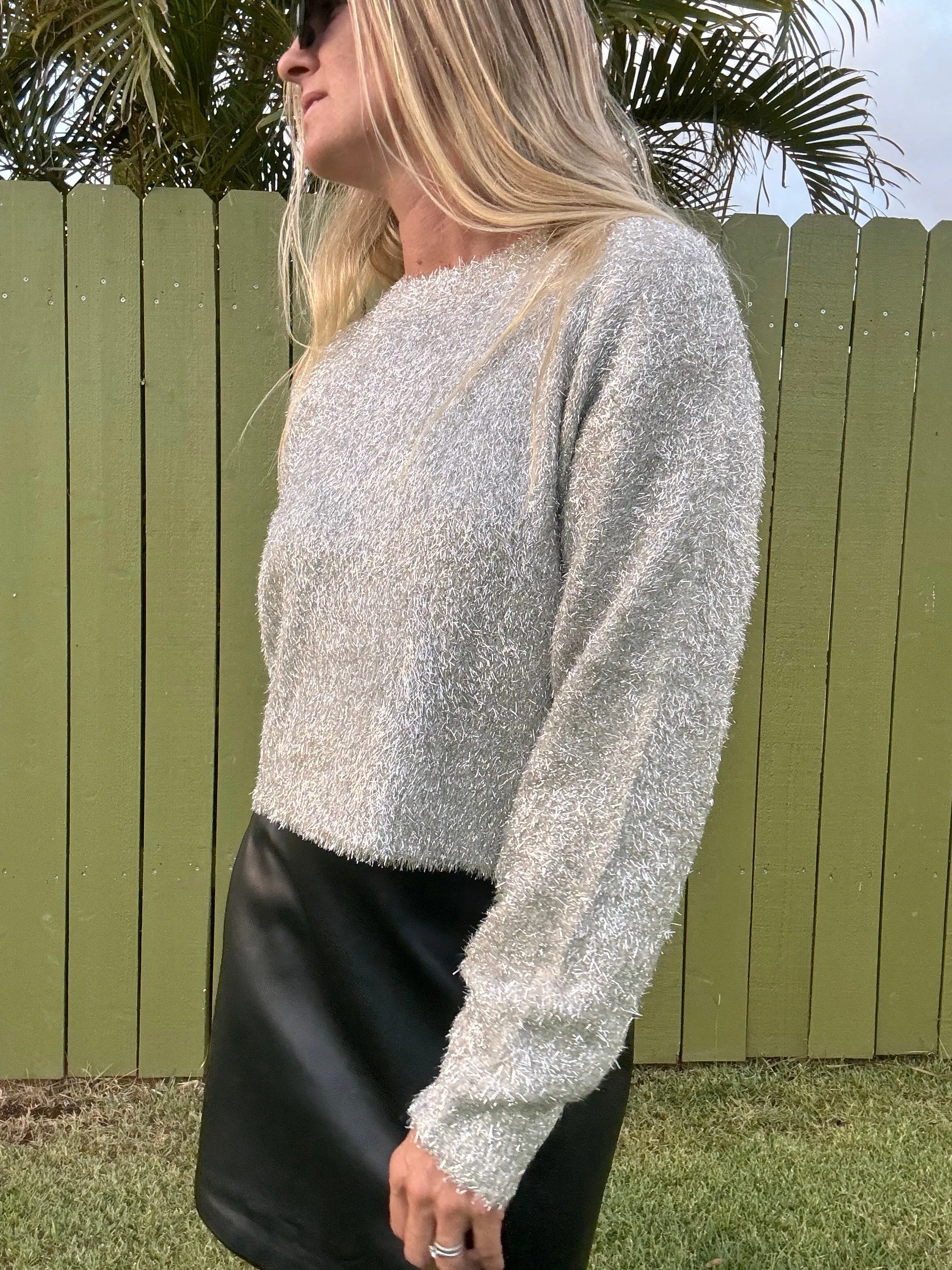 ZSUPPLY Tinseltown Cropped Pullover